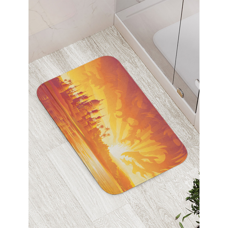 Orange City Sky Palace Bath Mat