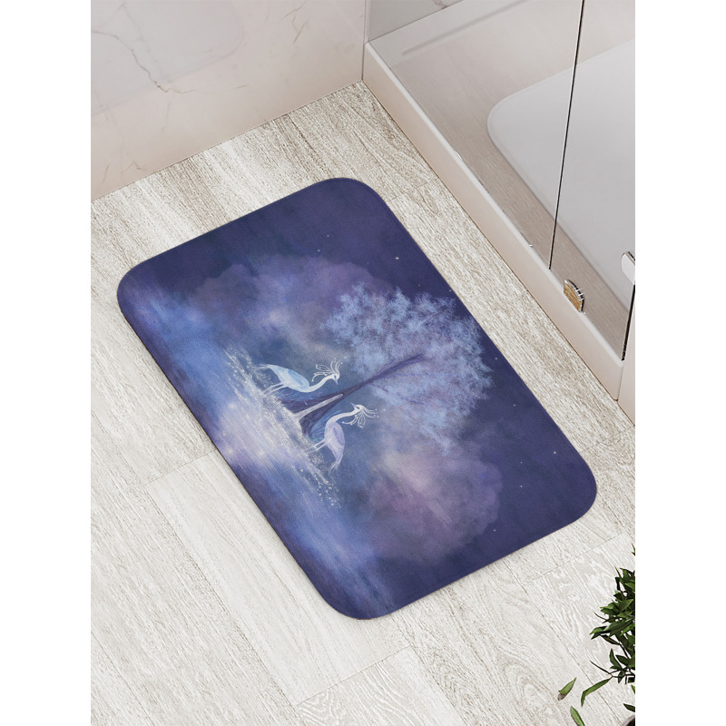 Mythical Dreamy Creature Bath Mat