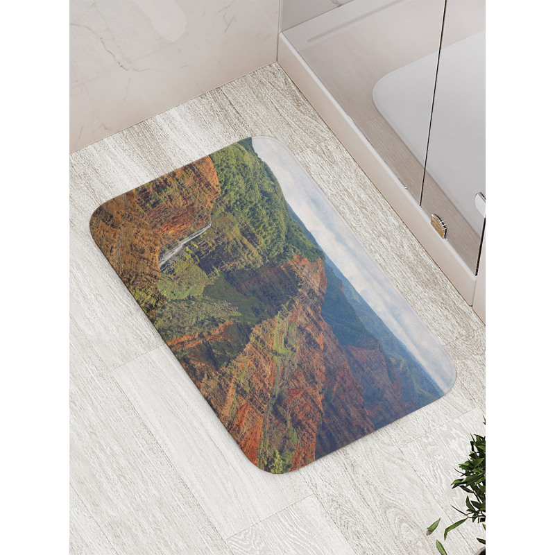 Waipoo Falls Hawaii Bath Mat