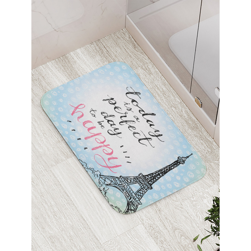 Sketch Perfect Day Bath Mat