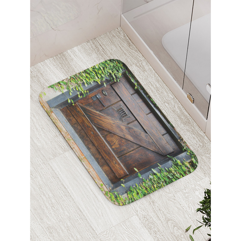 Spanish Style Garden Bath Mat