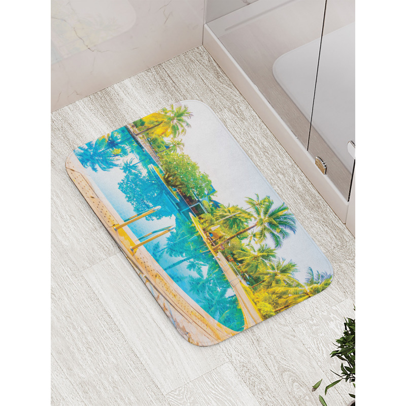Pool Resort Travel Bath Mat
