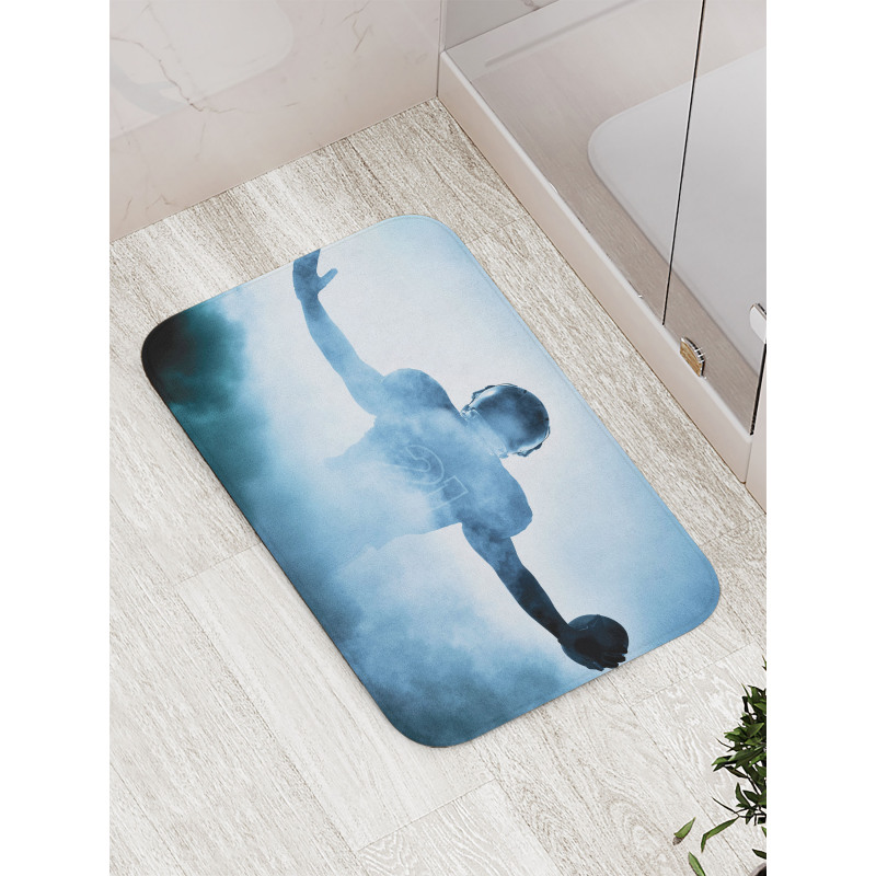 American Football Hero Bath Mat