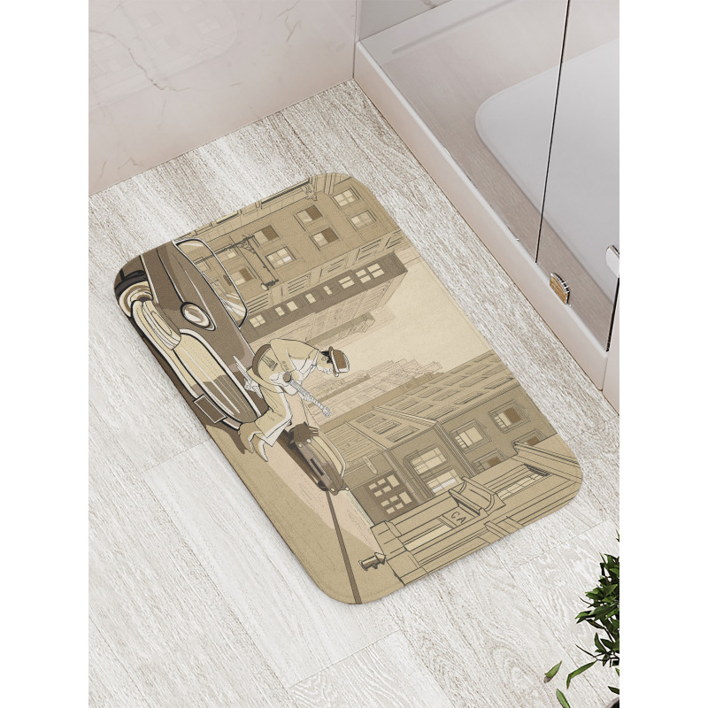 Old Street of New York Bath Mat