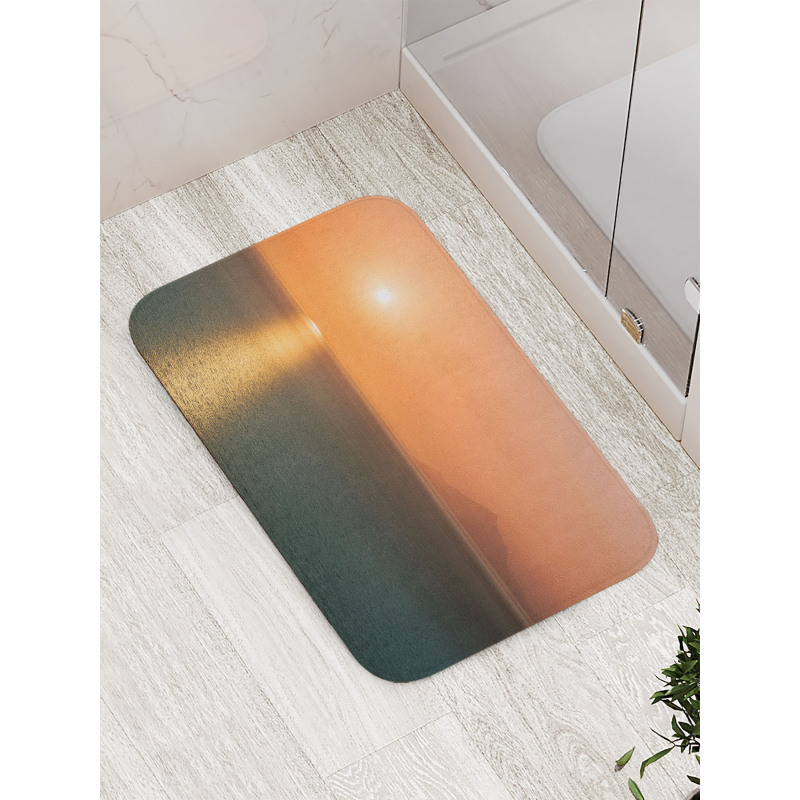 Sunrise over Ocean Bath Mat