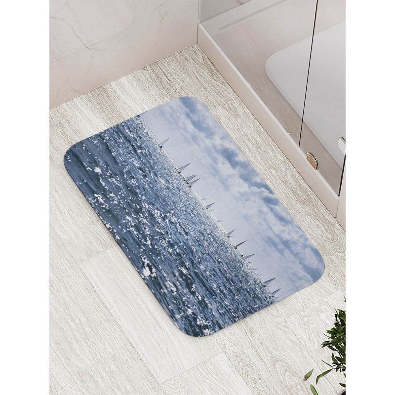 Sailing Boats Sunny Bath Mat