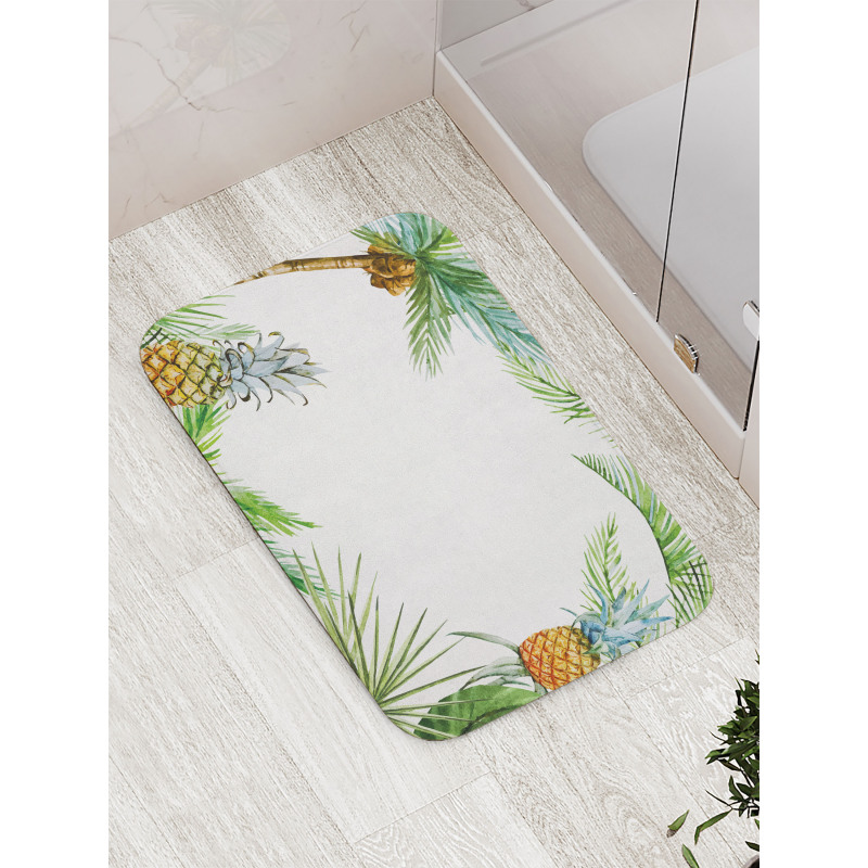 Exotic Palm Trees Bath Mat