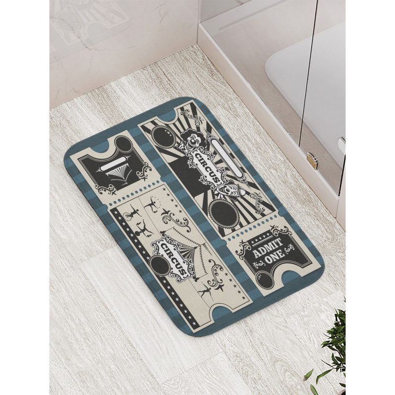 Ticket Designs Admit One Bath Mat