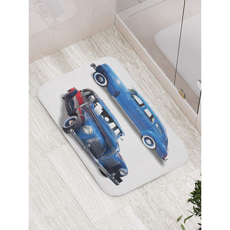 Old Antique Vehicle Bath Mat