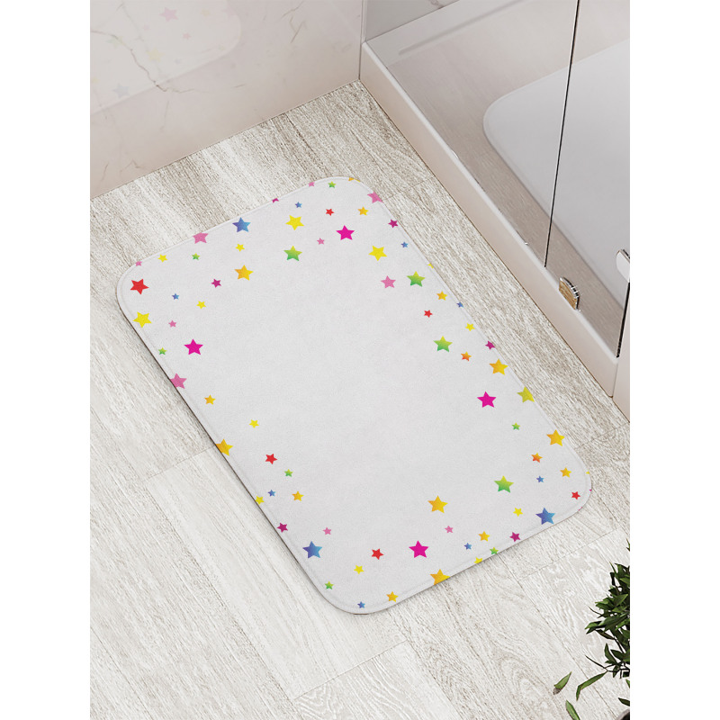 Vivid Stars Design Bath Mat