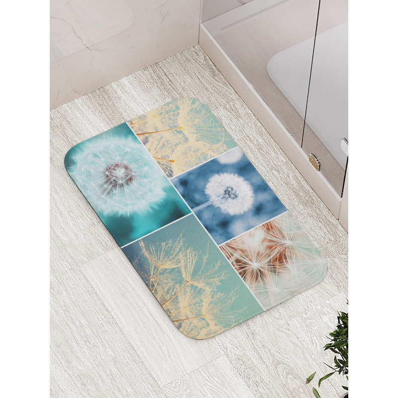 Dandelions Nature Bath Mat