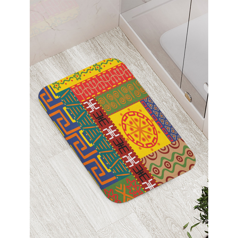 Primitive Tribal Bath Mat