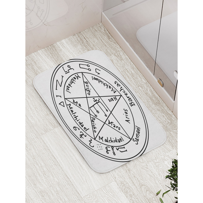 Occult Artwork Bath Mat