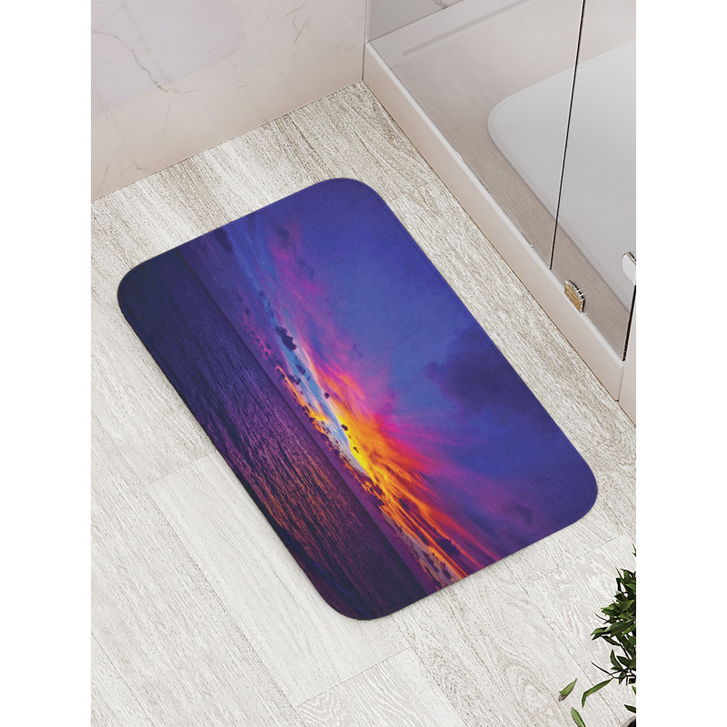 Dream Sunset Magenta Bath Mat