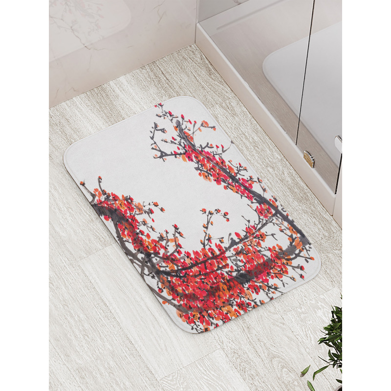 Blossom Cherry Sakura Bath Mat