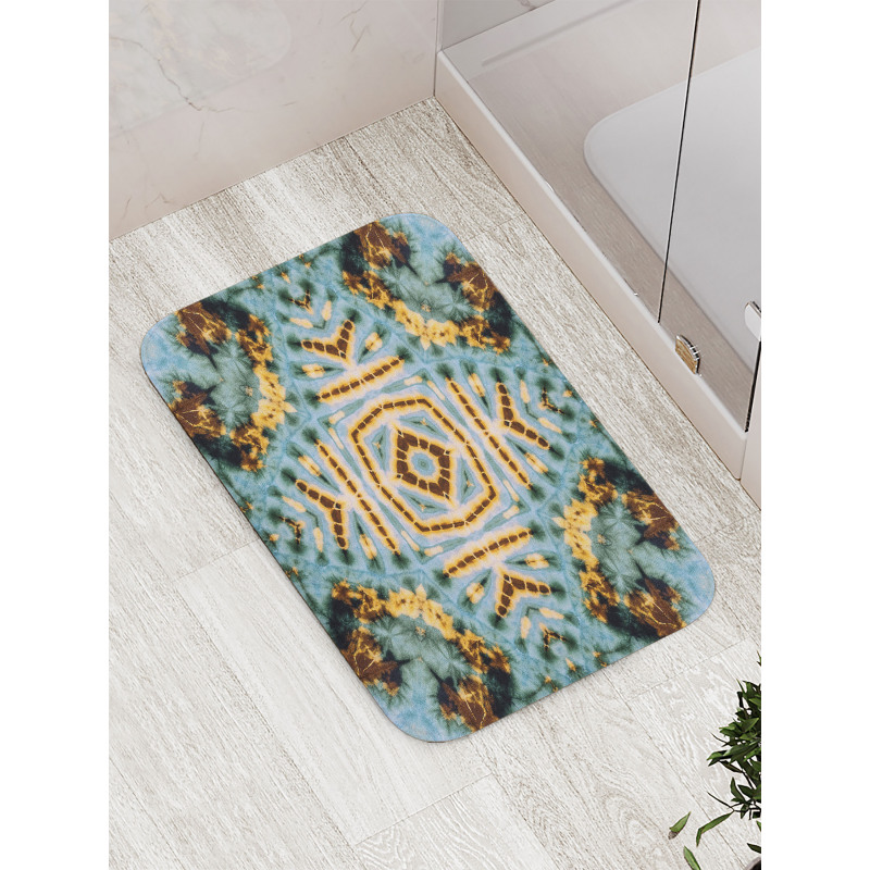 Tie Dye Grunge Bath Mat