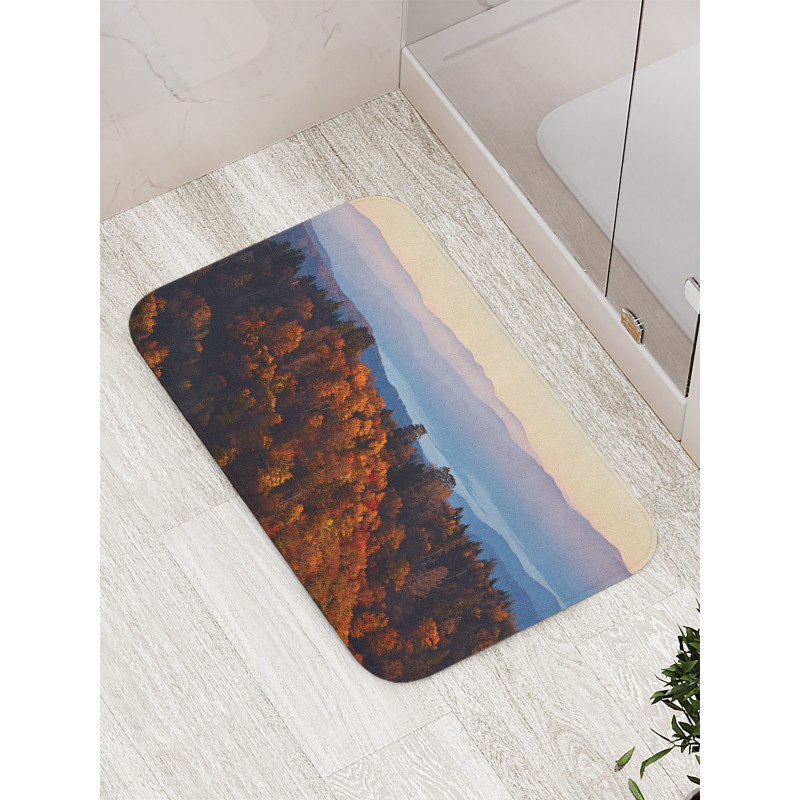 Sunrise Mountains Bath Mat