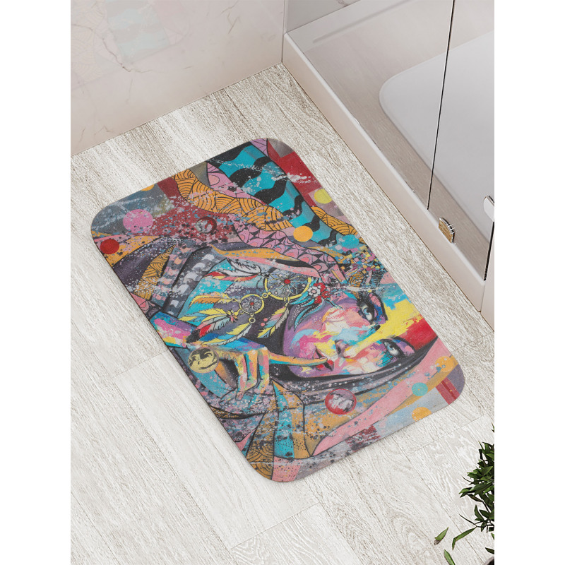 Fantasy Portrait Bath Mat