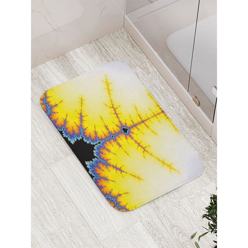 Psychedelic Digital Art Bath Mat