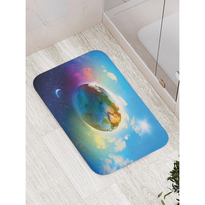 Cosmos Vibrant Scenery Bath Mat