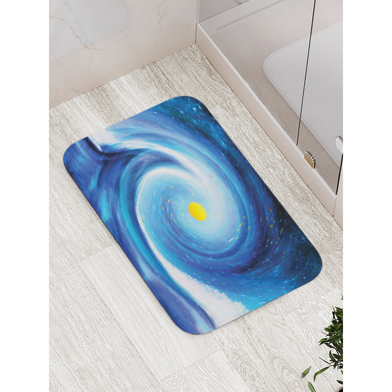 Surfer Wavy Sun Bath Mat