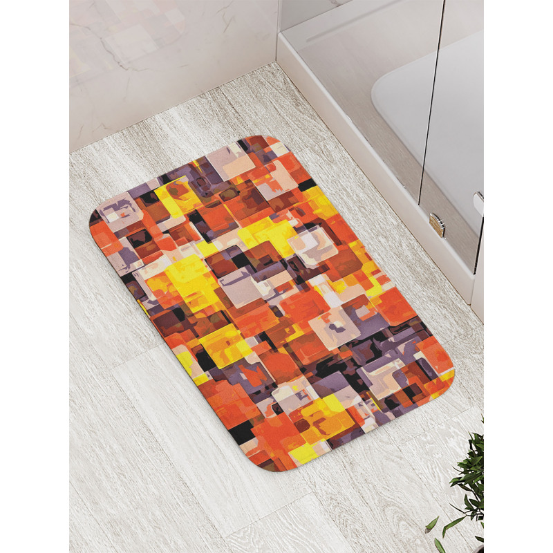 Modern Painting Bath Mat