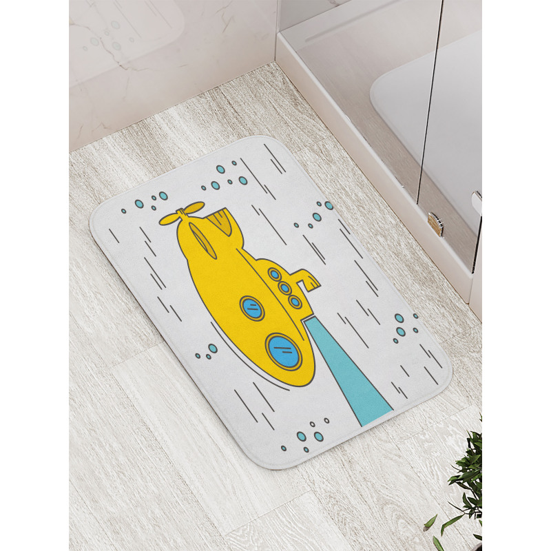 Ocean Bubbles Bath Mat