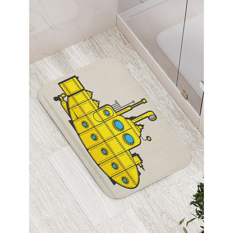 Grunge Style Bath Mat