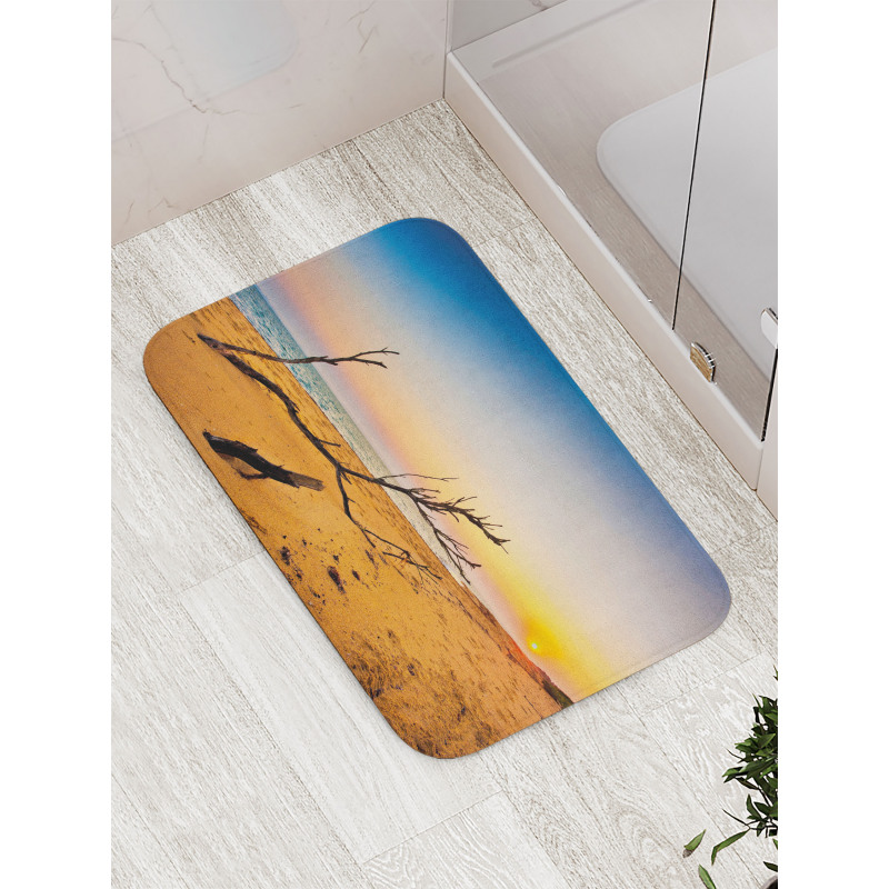 Sunrise at a Sea Shore Bath Mat