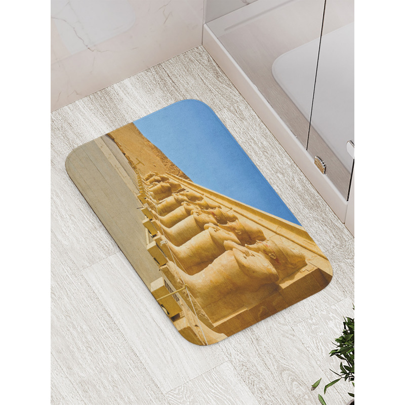 Hatshephut Building Photo Bath Mat