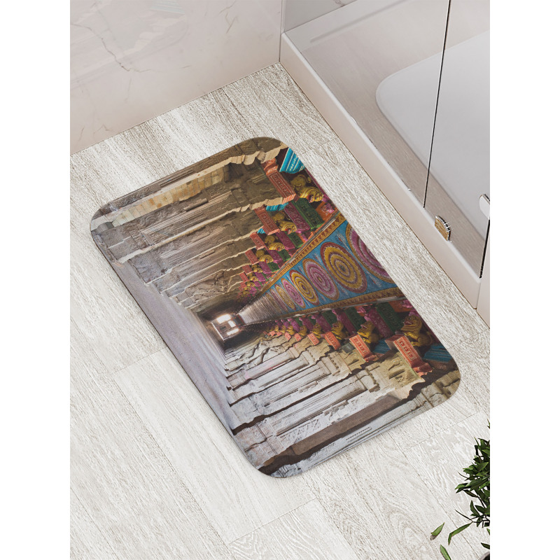 South Asia Old Building Bath Mat