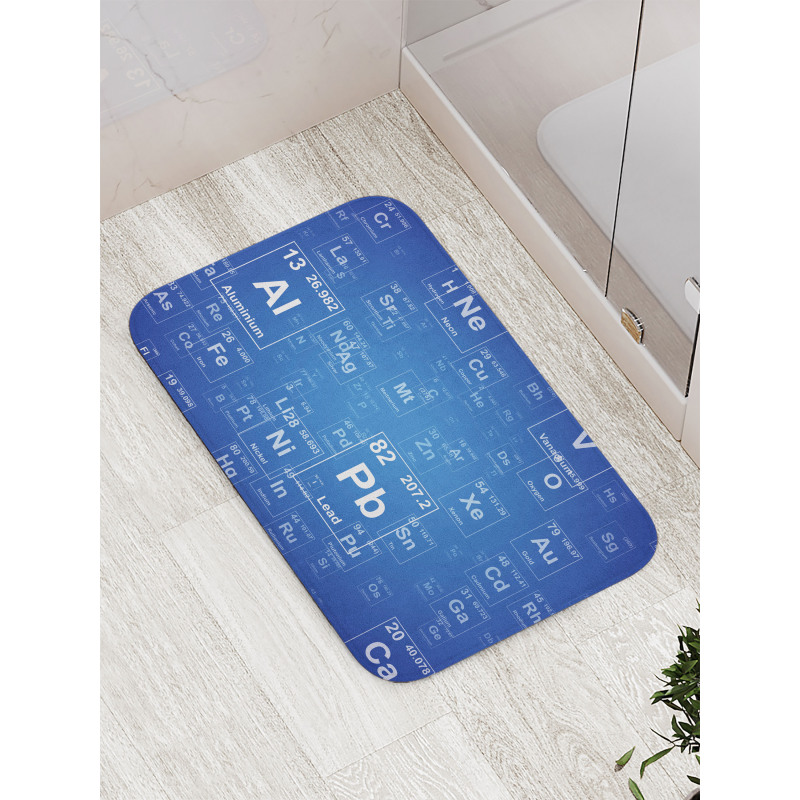 Tv Show Theme Chemistry Bath Mat