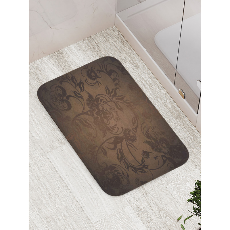 Floral Paisley Ivy Bath Mat