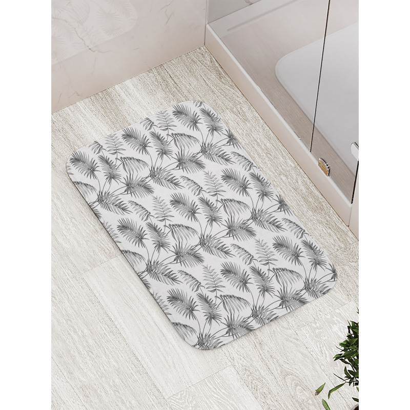 Palm Leaf Botanic Island Bath Mat