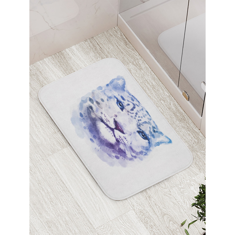 Leopard Wild Cat Bath Mat