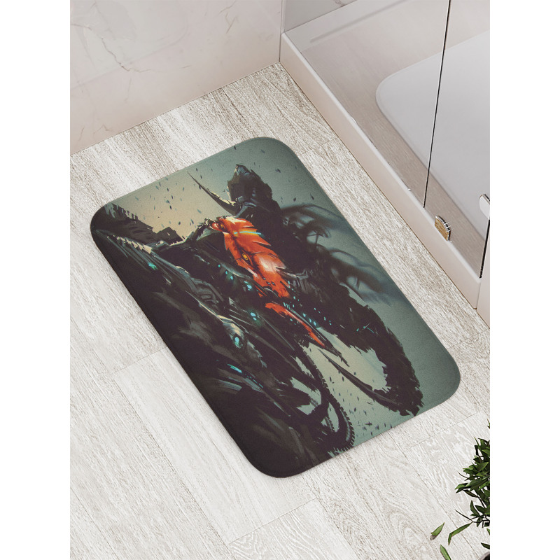 Romotic Demon Computer Bath Mat