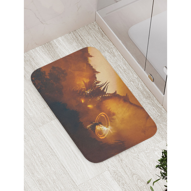 Magician Evil Power Bath Mat