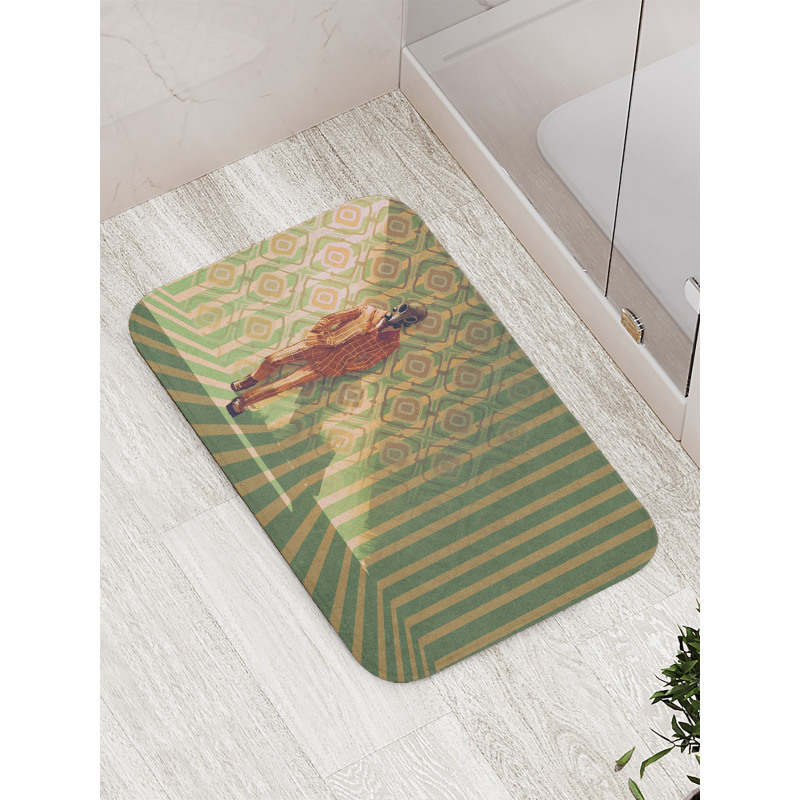 Fashion Retro Art Bath Mat