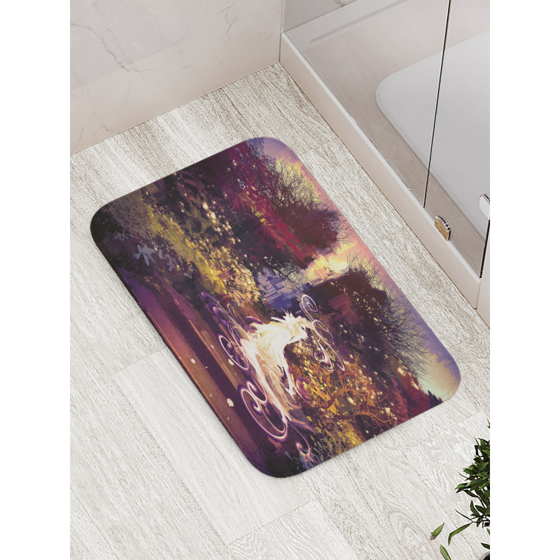 Surreal Elf Garden Bath Mat