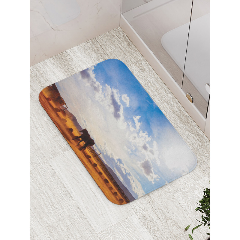 Horse Valley Sky View Bath Mat