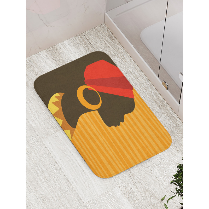 Girl Silhouette in Grace Bath Mat