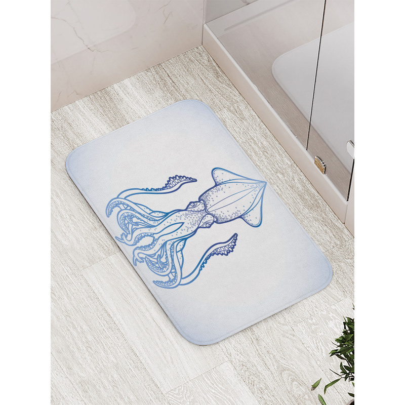 Nautical Marine Design Bath Mat