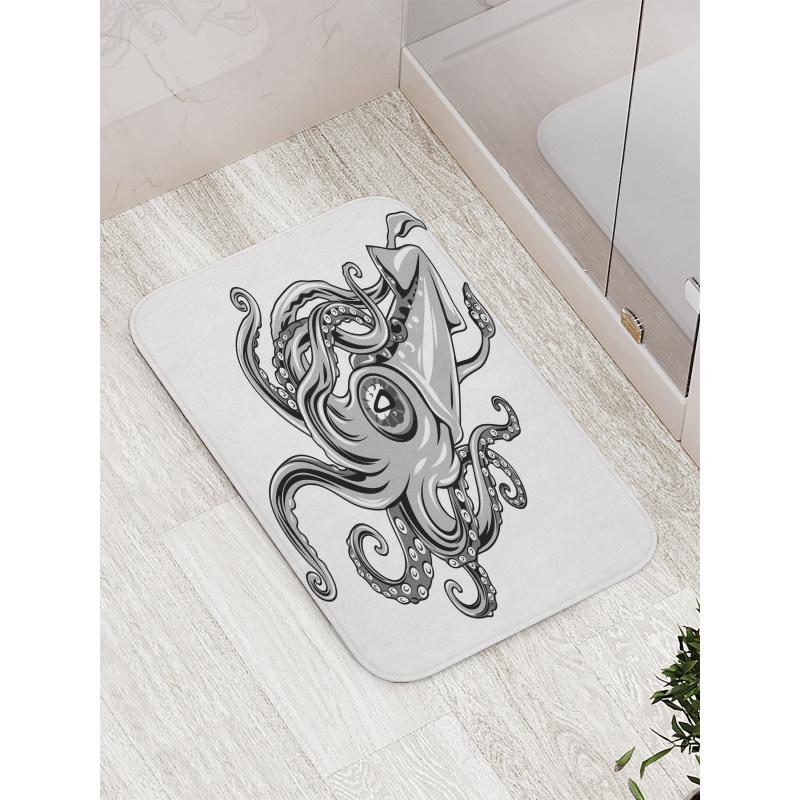 Animal Cuttlefish Sea Bath Mat