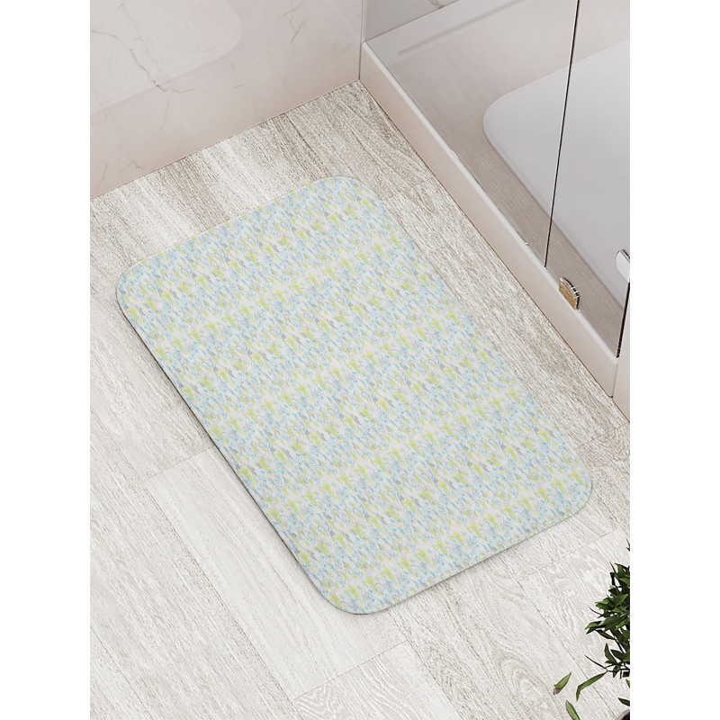 Ivy Branch and Flowers Bath Mat