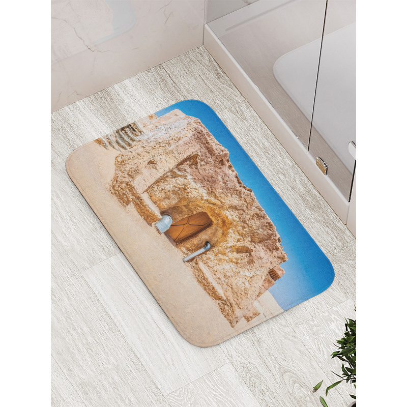 Empty Tunisia Film Set Bath Mat