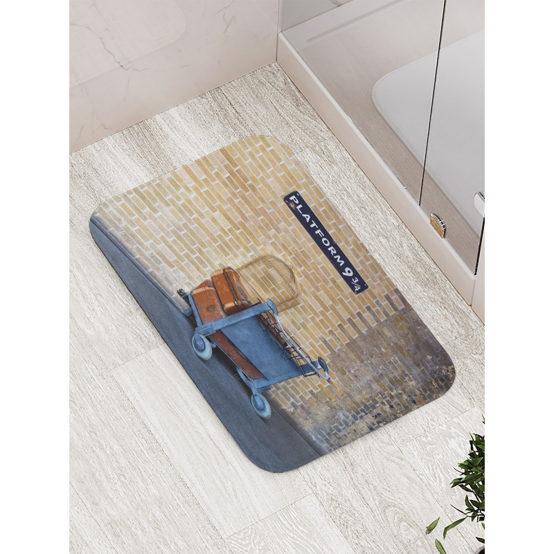 Secret Train Castle Way Bath Mat