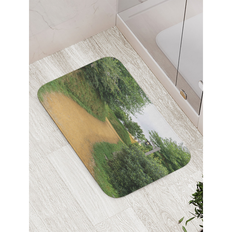 Elf Path in Woods Bath Mat