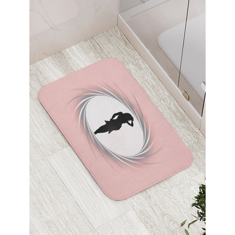 Hot Lady Pastel Bath Mat