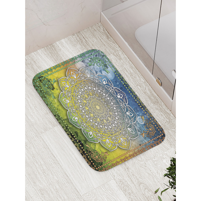 Mandala Boho Bath Mat