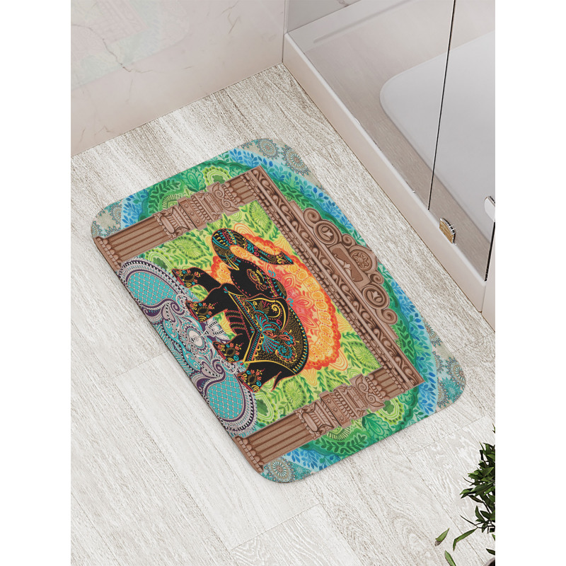 Ancient Pantheon Tower Bath Mat